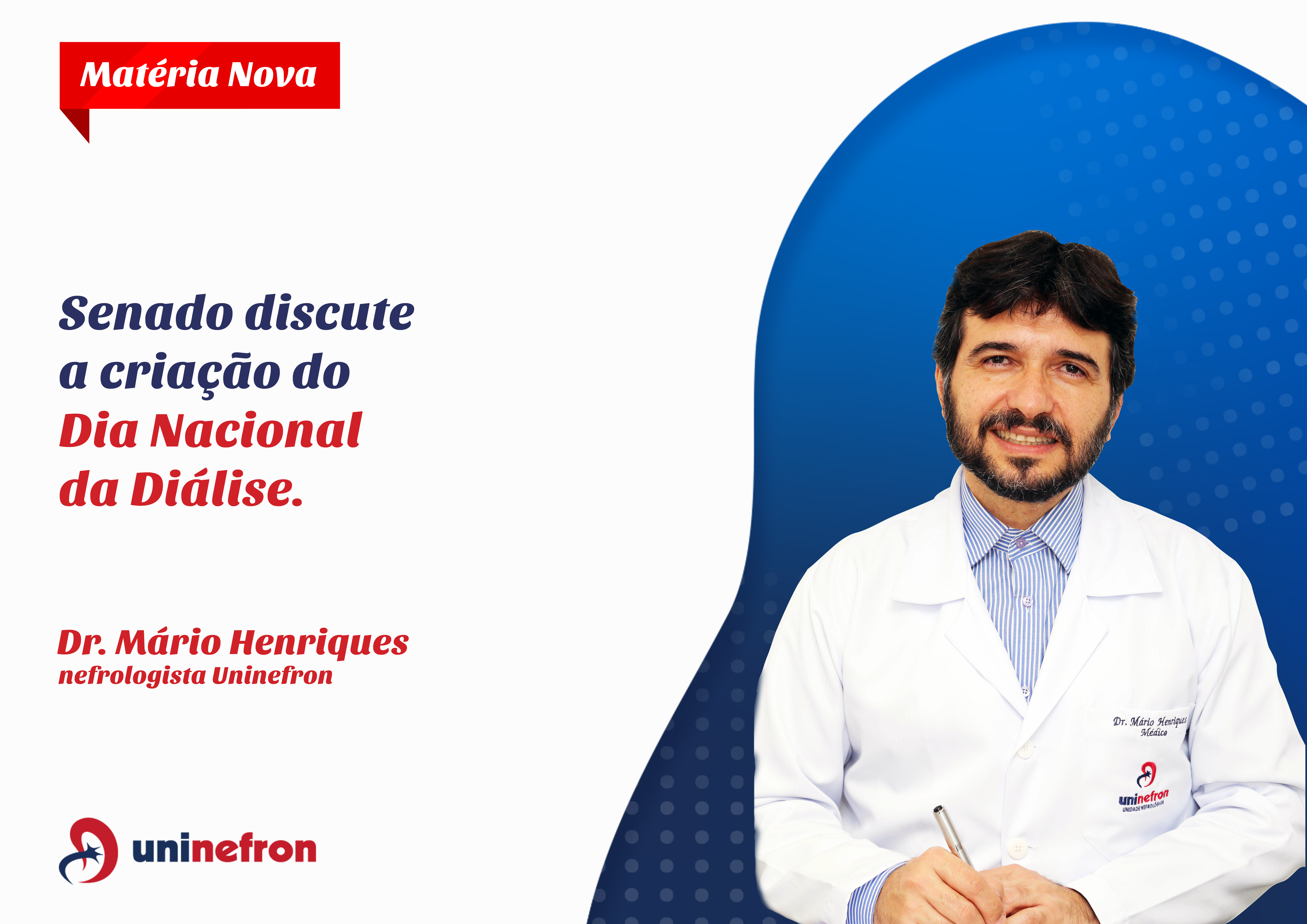 Senado discute a criação do Dia Nacional da Diálise para conscientizar a população sobre as doenças renais