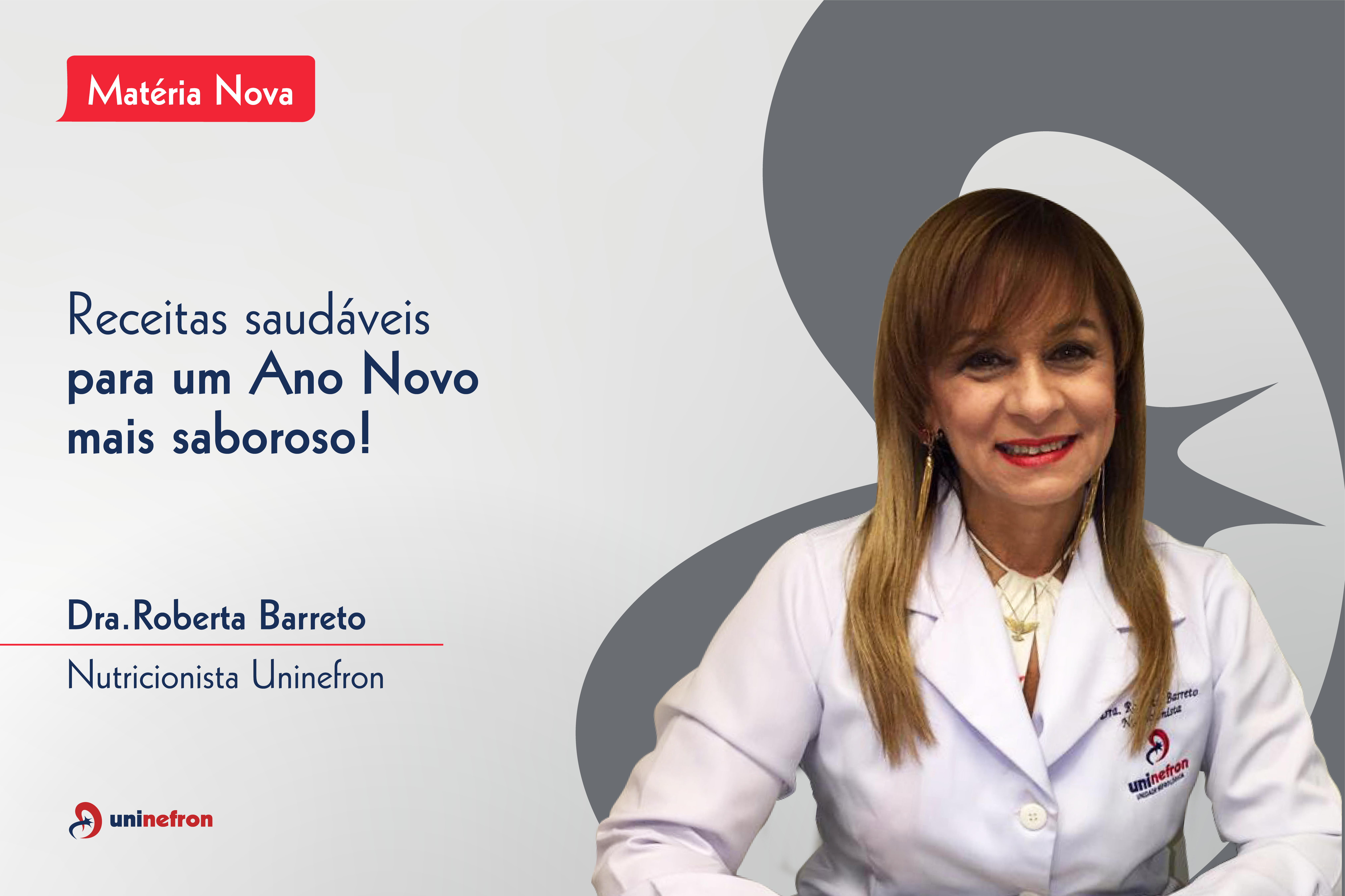 Nutricionista da Uninefron dá dicas de receitas para o fim de ano