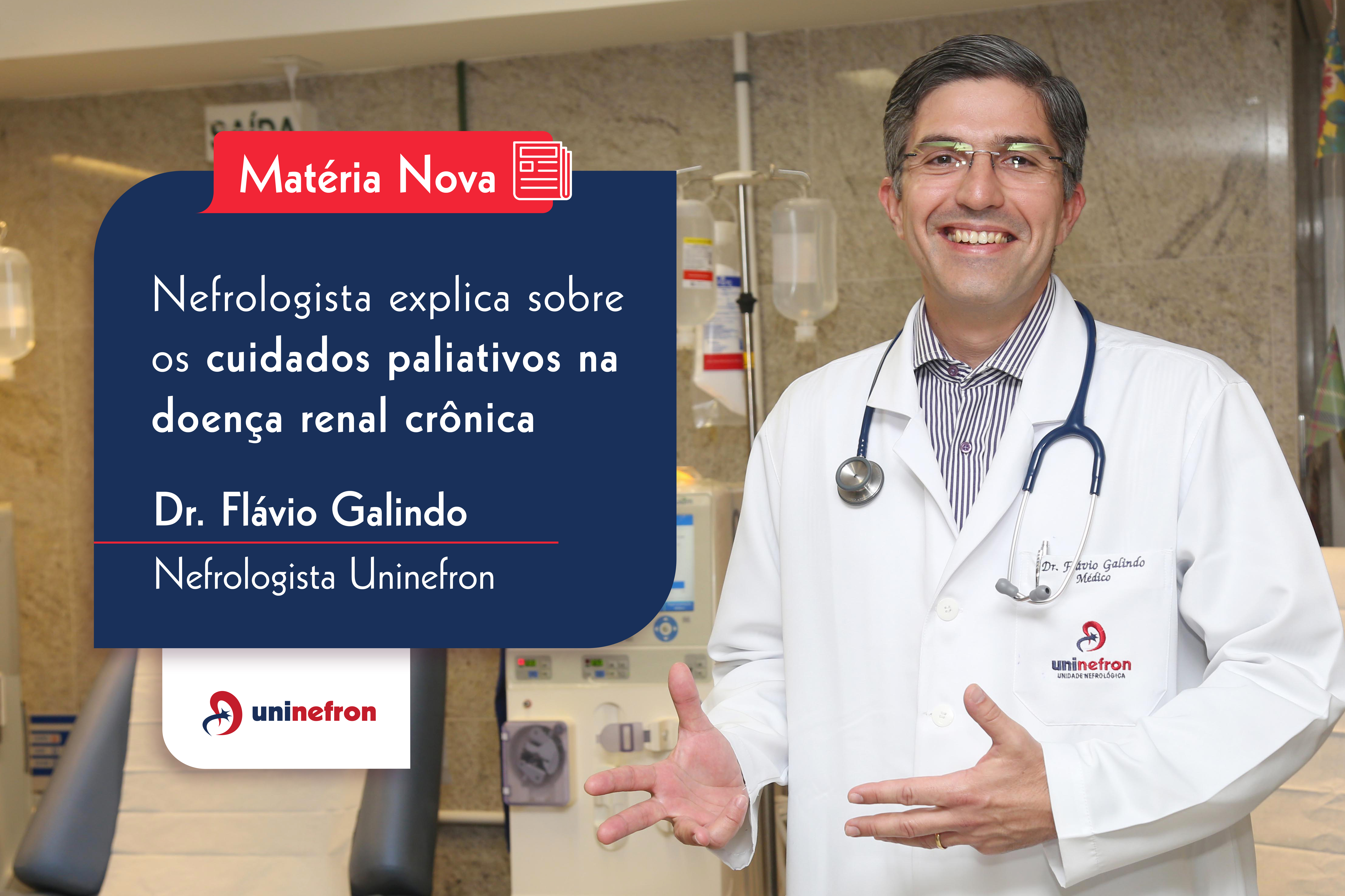 Nefrologista explica sobre os cuidados paliativos na doença renal crônica