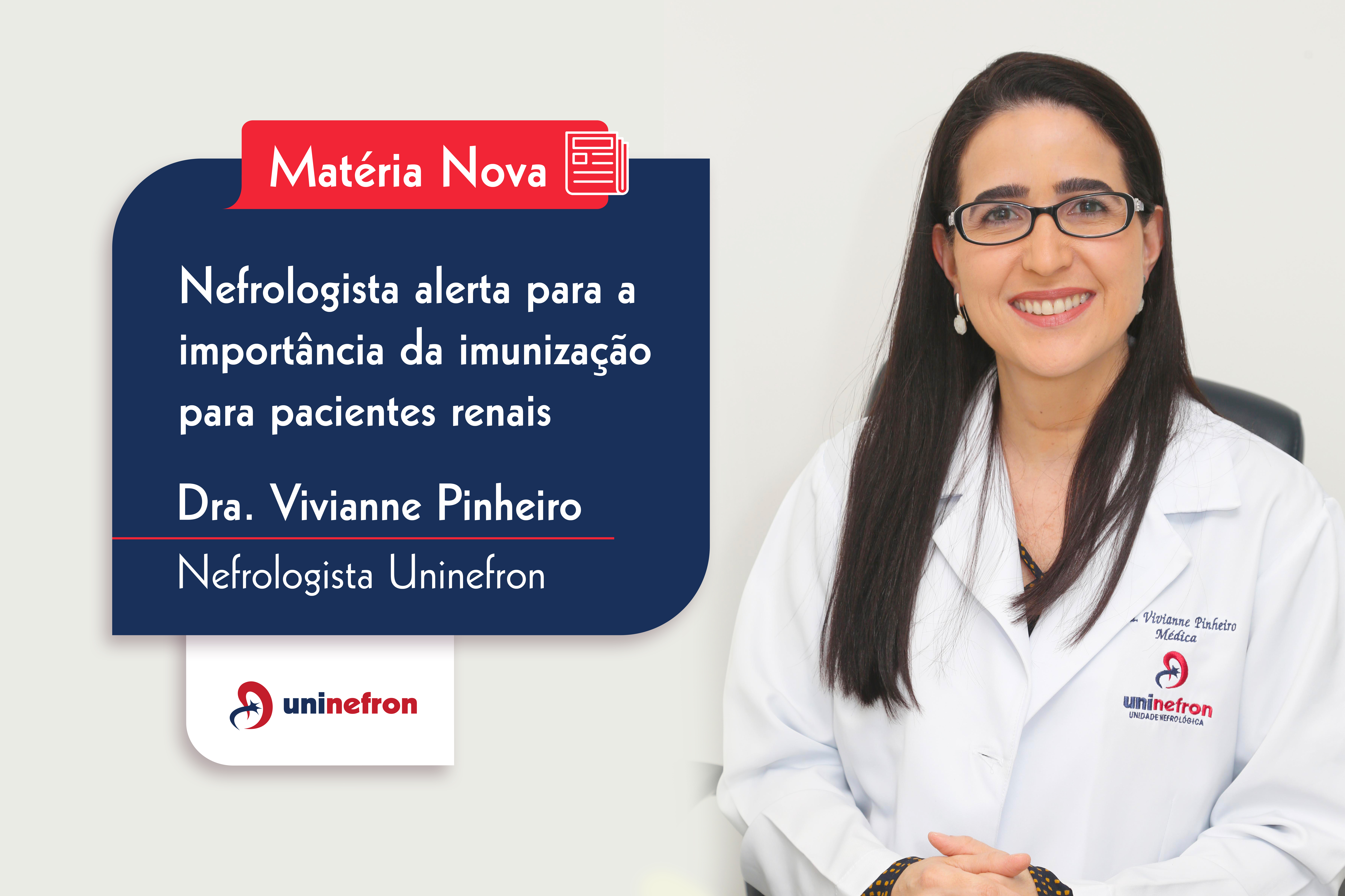 Nefrologista alerta para a importância da imunização para pacientes renais