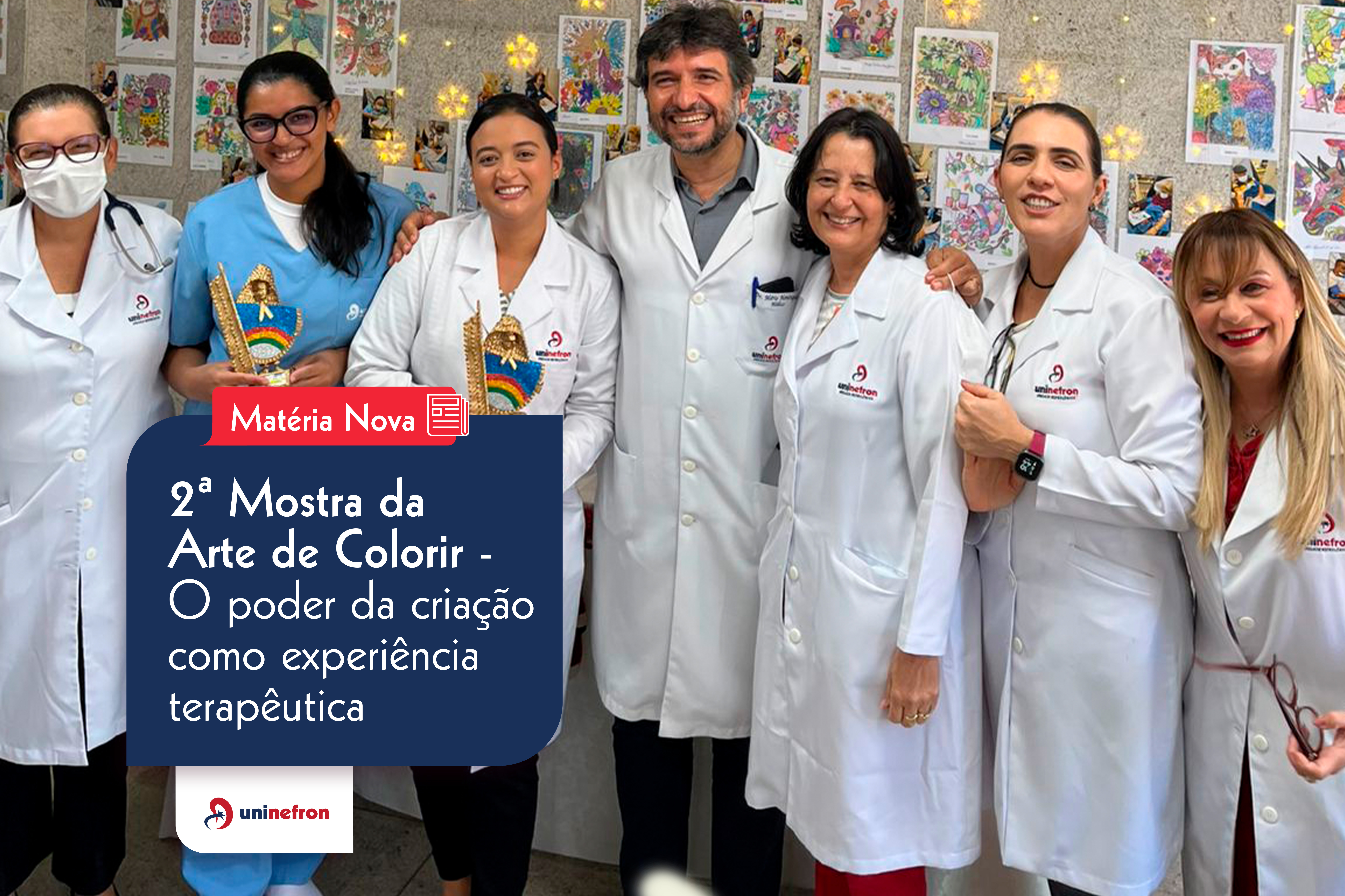 2ª Mostra da Arte de Colorir dos Pacientes da Uninefron