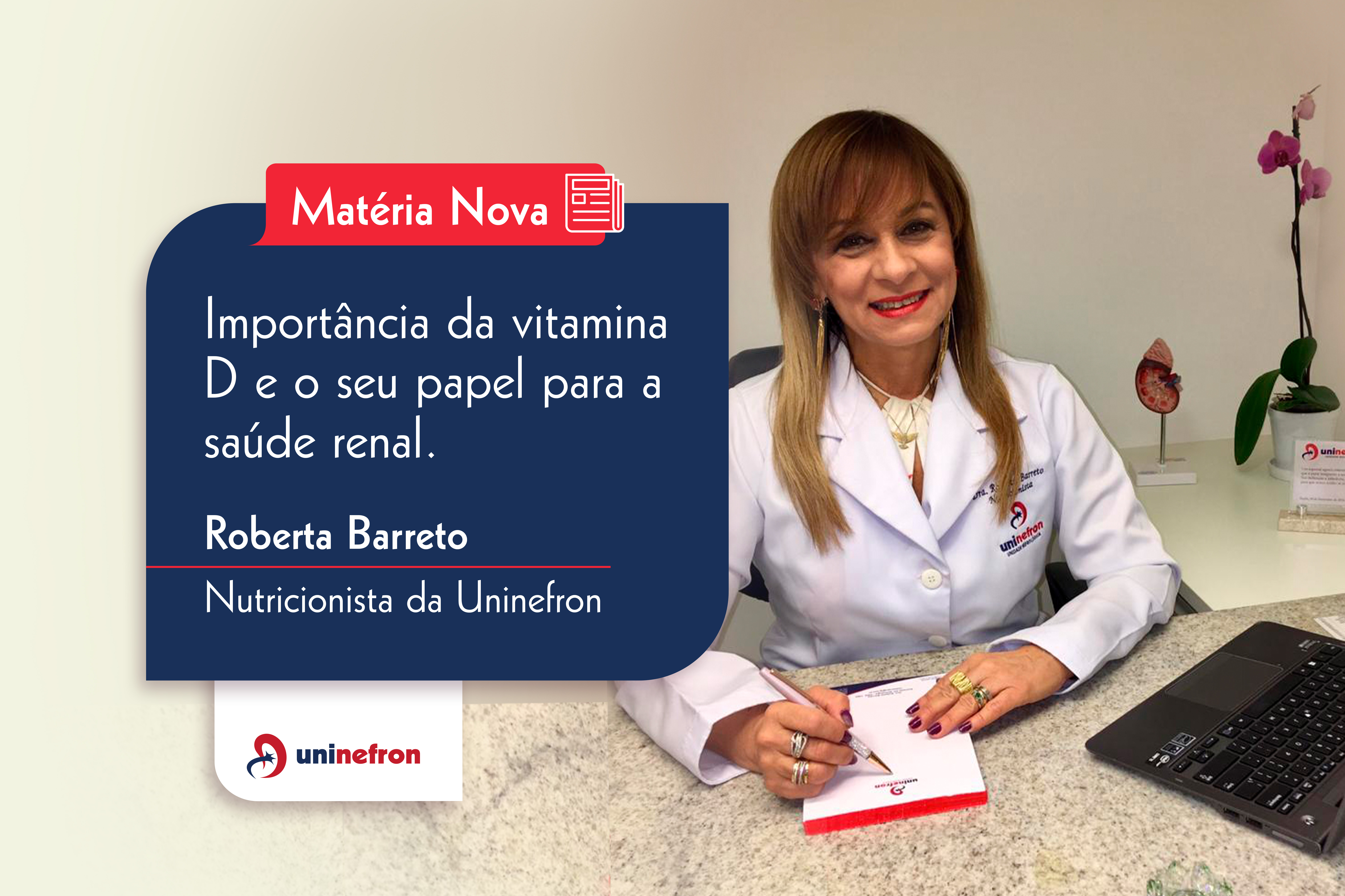 Importância da vitamina D e o seu papel para a saúde renal