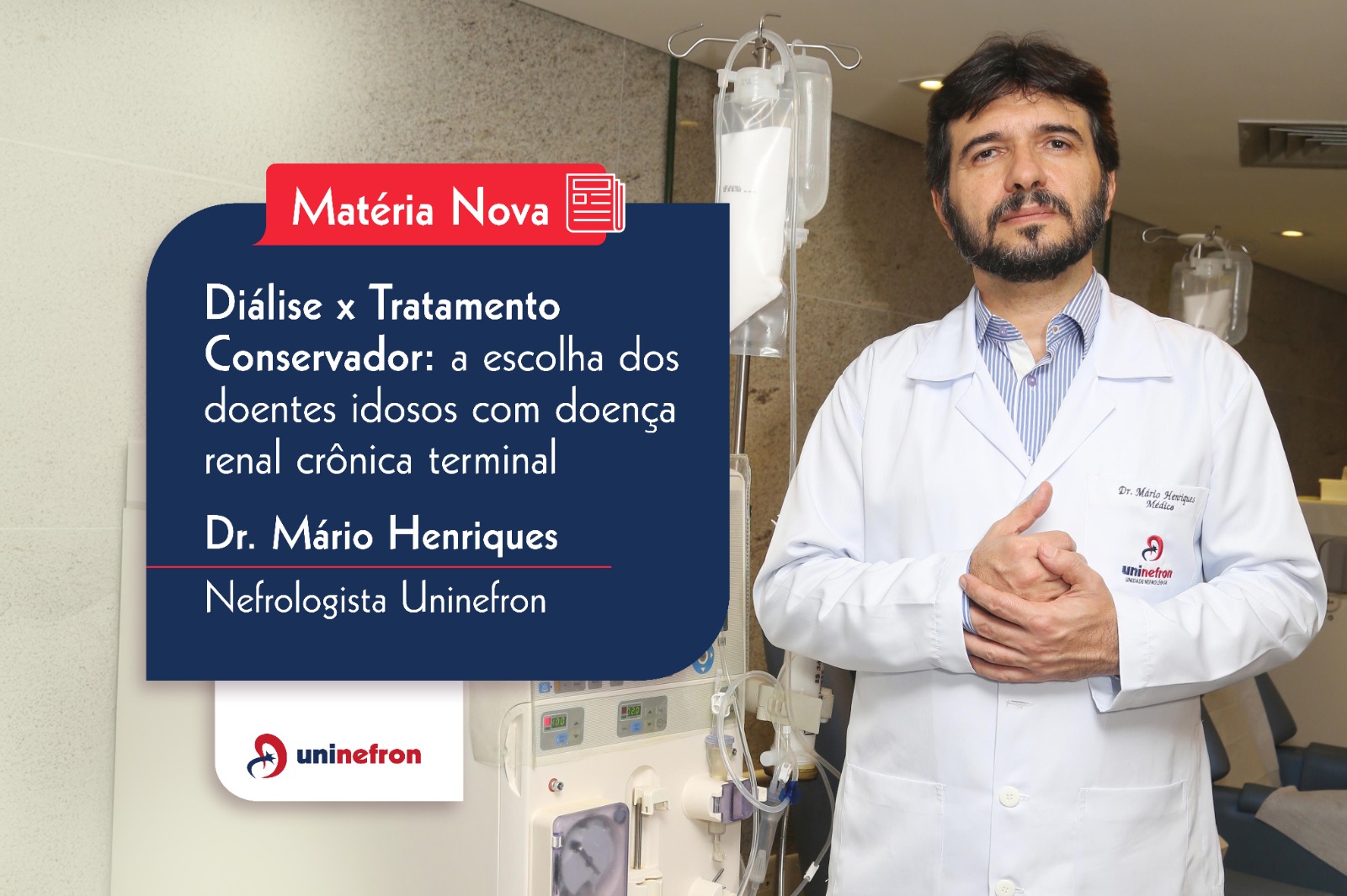 Diálise X tratamento conservador: a escolha dos doentes idosos com doença renal crônica terminal