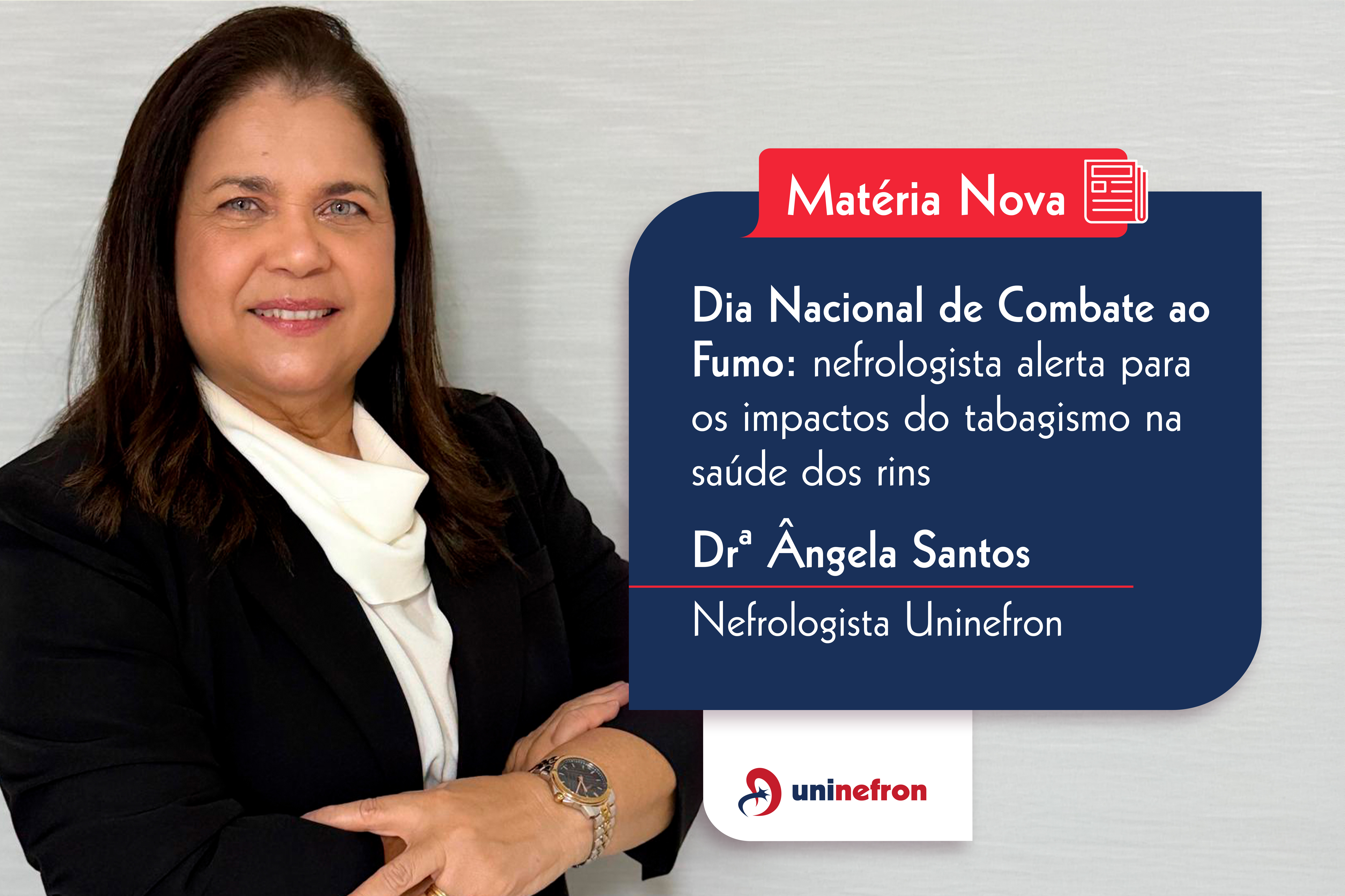 Dia Nacional de Combate ao Fumo: nefrologista alerta para os impactos do tabagismo na saúde dos rins