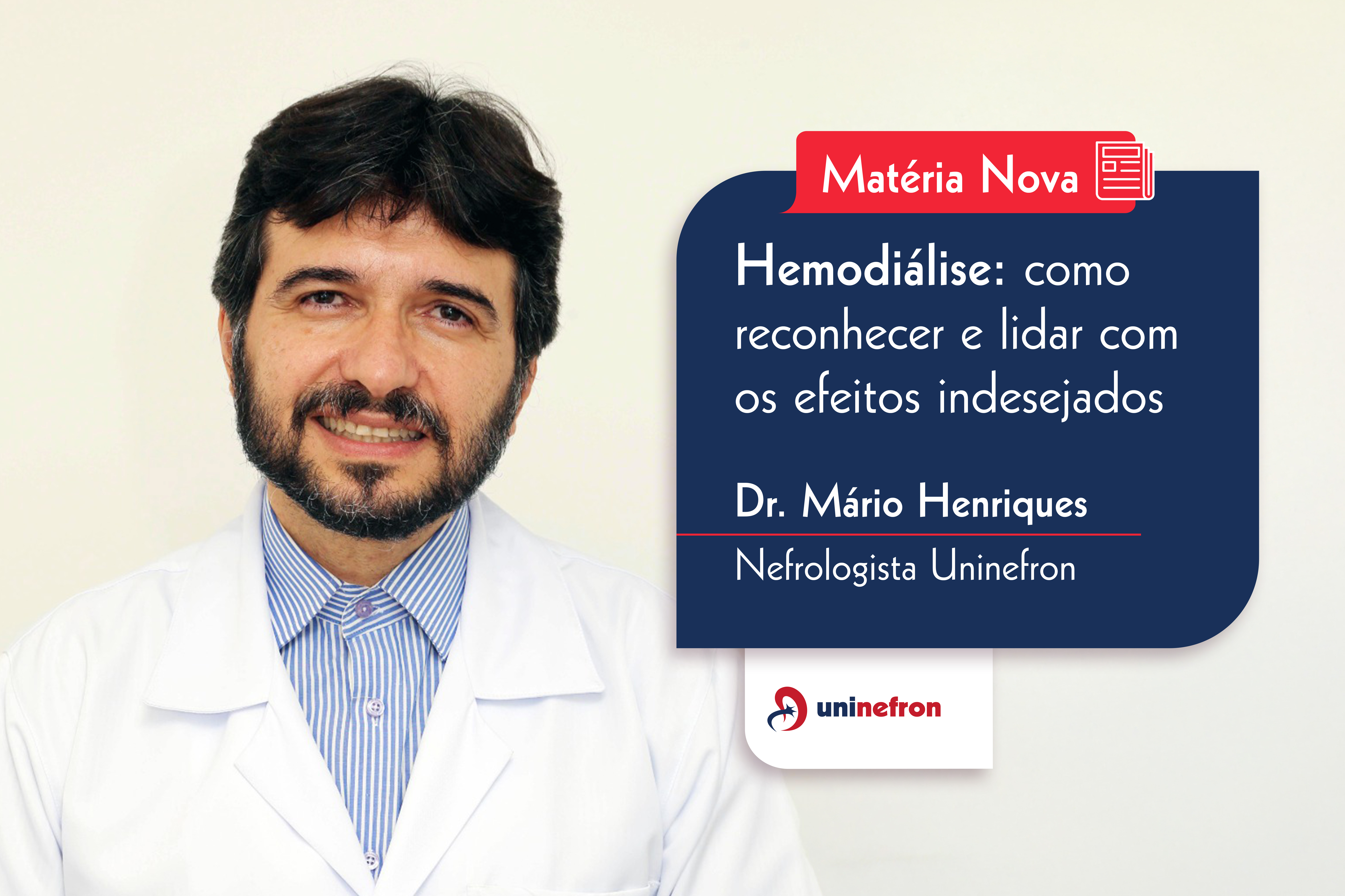 Hemodiálise: como reconhecer e lidar com os efeitos indesejados