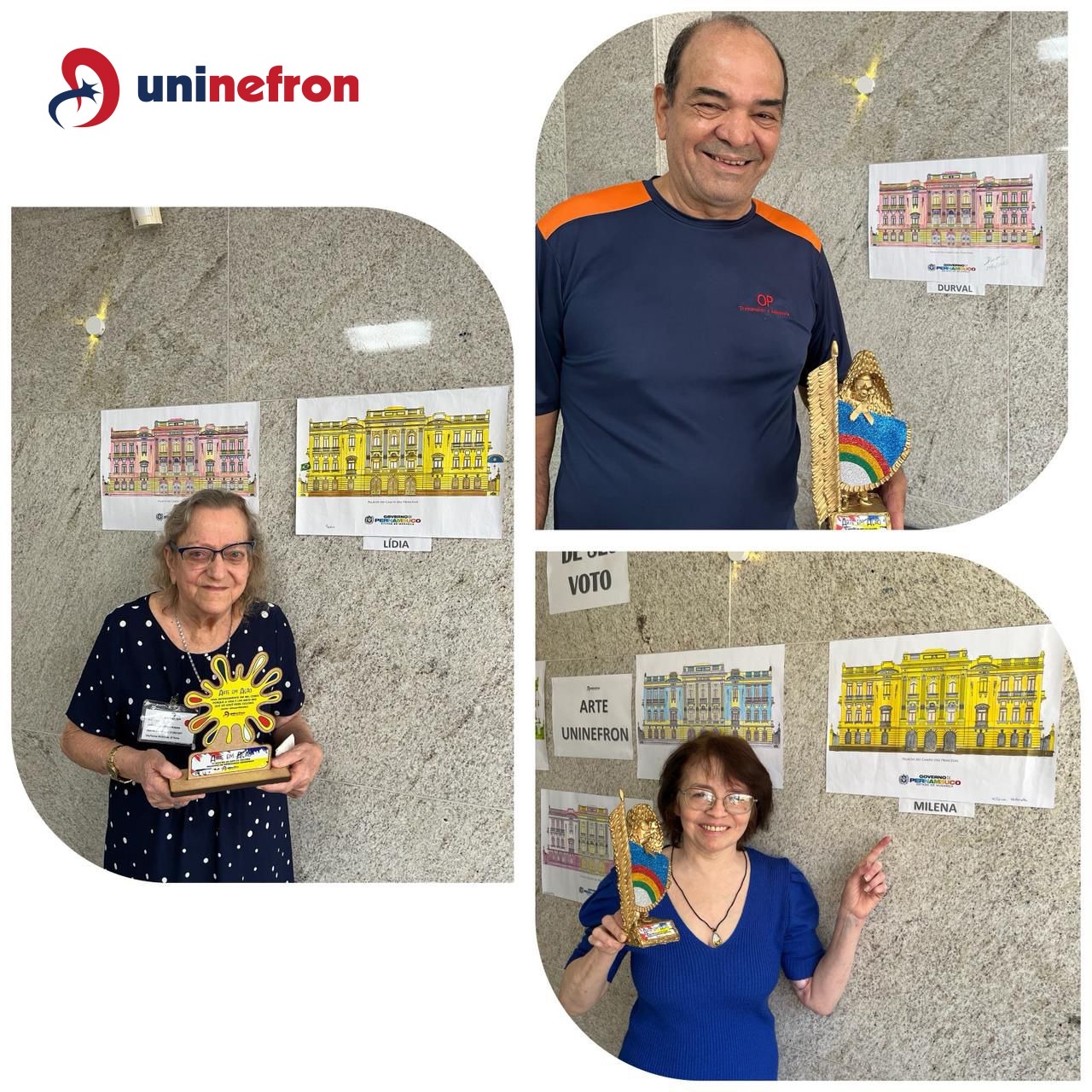 Arte que transforma: mais cor, mais vida, mais adesão à hemodiálise na Uninefron